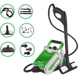 Buharlı Temizlik Makinesi 1400W | Koltuk, Cam, Fayans Temizleyici -1.5 L Tank, 3,5 Bar, 13 Başlık - Beyaz