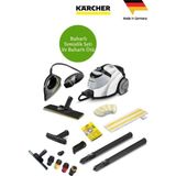 Buharlı Ütü ve Sc 5 Easyfix Iron Plug Buharlı Temizlik Makinesi - Beyaz