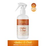 Buhuran Amber & Oud Oda ve Seccade Spreyi Alkol İçermeyen Helal Sertifikalı Saf Esans Kumaş Kokusu 250ml
