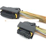 Buıex Komatsu-Bagger-Computerversion-Stecker 81-Pin-Komatsu PC200-8 Pompa Denetleyicisi / Hidrolik Anakart Fişi (Renk: 40PIN)