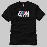 Built By Crazy Bmw I M Boss 02 Unisex Tişört - Siyah