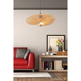 Buiva Modern Nordic Tasarım Bamboo Avize Iskandinav Hasır Avize 1.sınıf Kalite Çap Ferahlık Katar Kahve