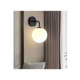 Buiva Modern Pilli Aplik Glop Camlı Pilli Led Duvar Aplik Serisi