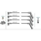 BUJİ BOBİN KABLOSU UNO 70 SX 1.4 94-00 KARBÜRATÖRLÜ MOTOR