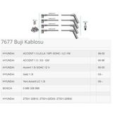 Bujı Kablosu + Bobın Kablosu Accent 1.5İ 12V 95>00 Accent Lc Getz 1.3İ 03>
