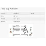Bujı Kablosu Corolla 1.6 4 Af Motor Ae 92 Kasa Dohc 88>92