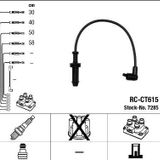 Buji Kablosu Rc-ct615 P106 91-96 P306 97-02 Part-berlıngo 96-05 1.4-1.6