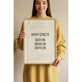 Buka Shops Doğal Ahşap Tablo & Fotoğraf Çerçevesi - Seçenekli