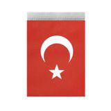 Buket Büyük Ipli Türk Bayrağı 50li