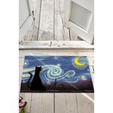 Buket Home Kapı Önü Paspası Dekoratif Kapı Paspası Dış Mekân Paspas Ev Içi Paspası 45X70CM - Renkli - 30 x 60 cm