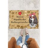 Buket Home Umarım Kapı Önü Paspası Dekoratif Kapı Paspası Dış Mekân Paspas Ev Içi Paspası 45X70CM - Renkli - 30 x 60 cm