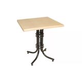 Buket Kare Esb Masa 60X60cm - (Werzalit, Wermodin Ve Allzalit Tabla) - Akçaağaç