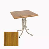 Buket Kare Masa 60X60cm - (Werzalit, Wermodin Ve Allzalit Tabla) - Real Teak