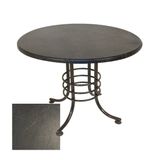 Buket Mega Yuvarlak Esb Masa Çap 107Cm - (Werzalit, Wermodin Ve Allzalit Tabla) - Grey Marble