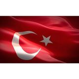 Buket Türk Bayrağı 80x120 cm Özel Alpaka Kumaş Bayrak