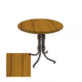 Buket Yuvarlak Esb Masa Çap 90Cm - (Werzalit, Wermodin Ve Allzalit Tabla) - Reak Teak
