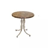 Buket Yuvarlak Masa Çap 60Cm - (Werzalit, Wermodin Ve Allzalit Tabla) - Karacabey Mermer