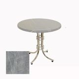 Buket Yuvarlak Masa Çap 60Cm - (Werzalit, Wermodin Ve Allzalit Tabla) - Light Temperado