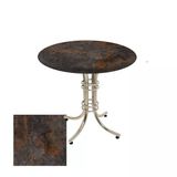 Buket Yuvarlak Masa Çap 70Cm - (Werzalit, Wermodin Ve Allzalit Tabla) - Metalic Oxid 3