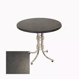 Buket Yuvarlak Masa Çap 80Cm - (Werzalit, Wermodin Ve Allzalit Tabla) - Grey Marble