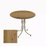 Buket Yuvarlak Masa Çap 90Cm - (Werzalit, Wermodin Ve Allzalit Tabla) - Canyon Palace Oak