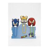 Buki'nin Atölyesi Kitap Ayracı / Ataç 3 lü Set Sonic ve Arkadaşları