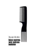 Bukleli Saç Fön Wax Sonrası Tarak Karbon Nano Absolute Professional