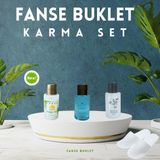 BUKLET OTEL ŞAMPUANI - DUŞ JELİ - SAÇ KREMİ - TERLİK - 5 ER ADET SET 30 ML