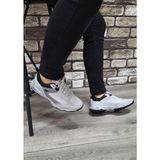 Bukond Günlük Rahat Anatomic Bağcıklı Su Geçirmez Erkek Spor Ayakkabı Sneaker - Buz - Siyah