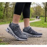 Bukond Günlük Rahat Triko Spor Yürüyüş Ayakkabısı Sneaker Spor Ayakkabı - Füme Gri