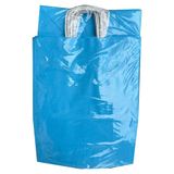 Büküm Saplı Kraft Kağıt Çanta Karton Hediyelik Poşet Torba - Mavi 2 - 18x24 Cm. - 25 Adetlik 2 Paket