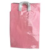 Büküm Saplı Kraft Kağıt Çanta Karton Hediyelik Poşet Torba - Pembe - 31x41 Cm. - 25 Adetlik Paket