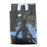 Büküm Saplı Kraft Kağıt Çanta Karton Hediyelik Poşet Torba - Siyah - 31x41 Cm. - 25 Adetlik Paket