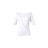 Bulalgiy Kadın Beyaz Basic Tişört - BGA782157