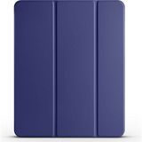 BuLand Store Apple iPad Pro 12.9 2022 (6.nesil) M2 Smarthold Pencase Tablet Kılıfı Kapaklı Kalem Gözlü Katlanabilir Standlı Koruma Kılıfı - Akıllı Koruma, Maksimum Konfor! - Apple iPad Pro 12.9 2022 M2 - Lacivert