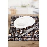 Bulaşık Kurutma Matı 42X50 cm Pedi Kurulama Bezi Örtüsü MF-068