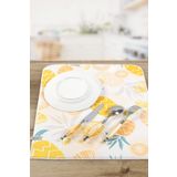 Bulaşık Kurutma Matı 42X50 cm Pedi Kurulama Bezi Örtüsü MF-071