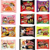 Buldak Ramen 12 Flavor Combo /ramen/hot/hazir Noodle Kore Orijinal Helal 12ADET - 1 kg
