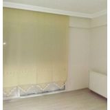 Buldan 190x200 El İşi Dantelli Naturel Perde