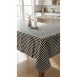 Buldan Concept Kareli Masa Örtüsü, Siyah, 160 X 160,