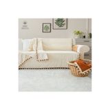 Buldan Dokuması TARÇIN PONPONLU Koltuk Örtüsü (170X220) PRA-13456180-1271