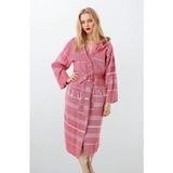Buldan Store Sultan Bornoz S-M L-XL %100 Pamuk - S - M - Pembe