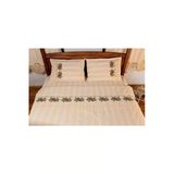 Buldanstore Kaneviçe Nevresim Takımı El Işlemeli Çift Kişilik (Kırmızı)