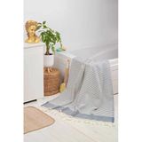 Buldanstore Lotus Peştemal (Gri) %80 Pamuk %20 Bambu 95X180cm. Banyo Havlusu, Plaj Havlusu