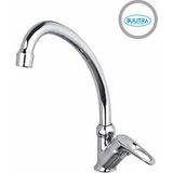 Bulitra Su Armatürleri Mermerden Tekli Mix Lavabo Bataryası Krom Kaplama Prinç Malzeme (Soğuk Su Girişli )