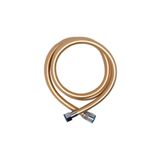 Bulitra Su Armatürleri Pvc Kaplama Spiral Duş Hortumu Gold Kırılmaz Kopmaz Banyo Duş Hortumu ( 150 Cm)