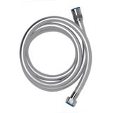 Bulitra Su Armatürleri Pvc Kaplama Spiral Duş Hortumu Gri Kırılmaz Kopmaz Banyo Duş Hortumu ( 150 Cm)