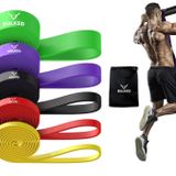 BULKED Direnç Bandı Seti, Çekme Destek Bantları - Erkekler ve Kadınlar için Streç Direnç Bandı Egzersiz Bantları, Fizik Tedavi, Ev Egzersizleri ve Taşıma Çantası Dahildir