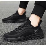 Bulldozer 231451 Erkek Ithal Taban Sneaker Spor Ayakkabı - Siyah