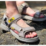 Bulldozer 231479 Erkek Outdoor Spor Premium Cırtlı Sandalet - Bej